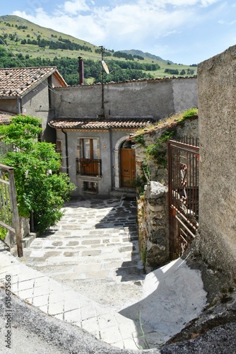 The village of Marsicovetere in Basilicata, Italy. photo