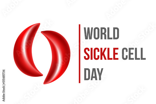 World Sickle Cell Day. Sickle cell disease awareness.