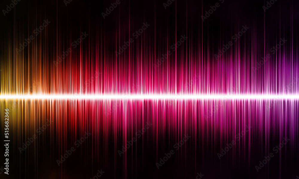 Wave Form Audio Sound Gradient Glow