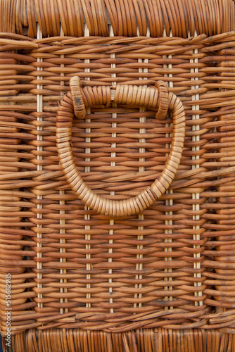 Wicker basket texture. Background