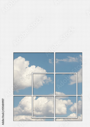 Layout Wolkenquadrat