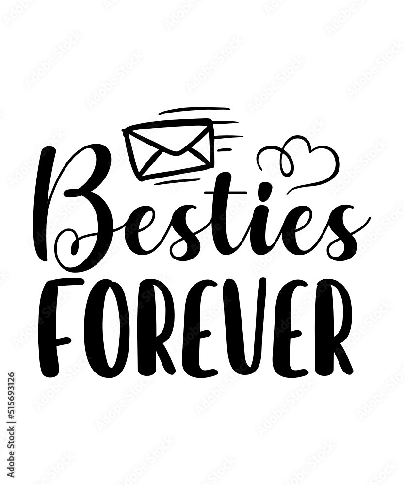 Vetor de Best Friends, Friendship SVG, Friendship Quotes svg, Friends ...