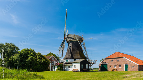 Seriemer Mühle bei Neuharlingersiel; Ostfriesland; Deutschland photo