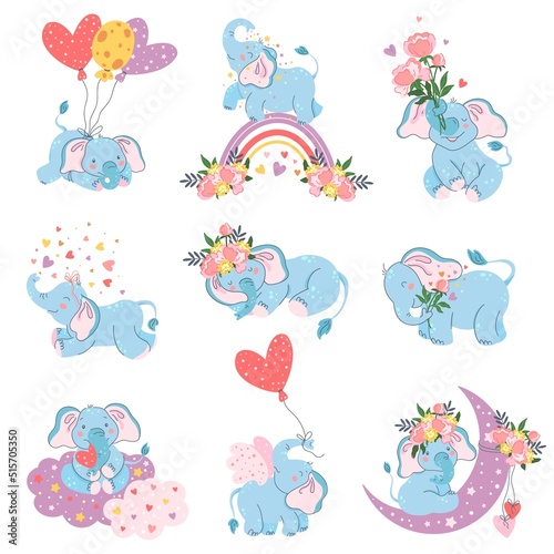 Photography Elephants in love