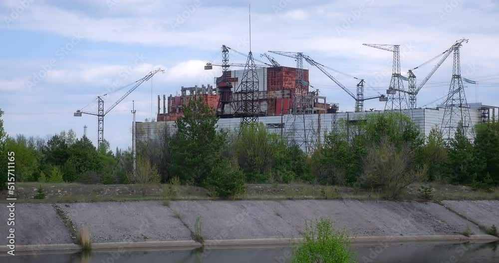 Chernobyl Nuclear Power Plant unfinished blocks 5 and 6 Chernobyl Nuclear Power Plant unfinished blocks 5 and 6