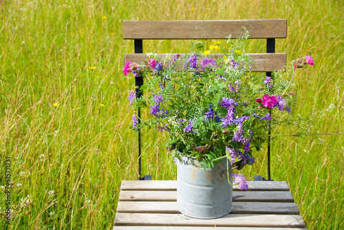 Beautiful bouquet of wildfl...