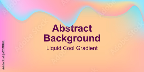 Liquid abstract background. banner template for social media, web sites. Wavy liquid shapes