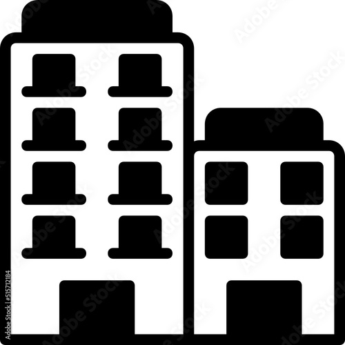 office enterprise glyph icon