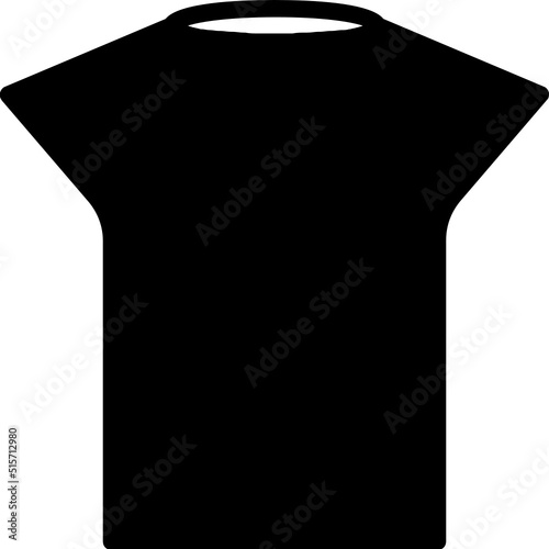 t shirt glyph icon