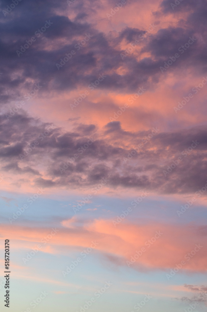 Sunset sky background	