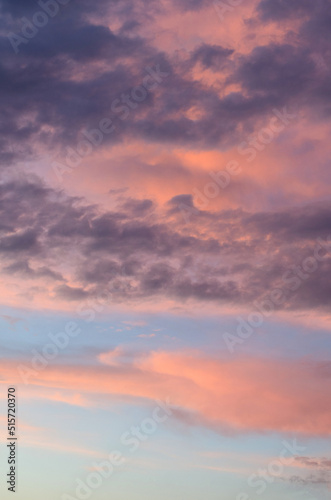 Sunset sky background 