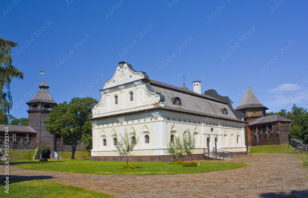 Hetman house in Citadel fortress in Baturin, Ukraine	
