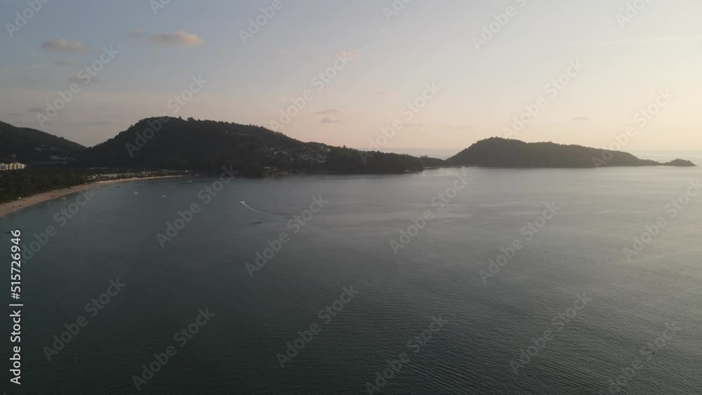 The aerial view of scenic Phuket Island in Thailand The aerial view of scenic Phuket Island in Thailand
