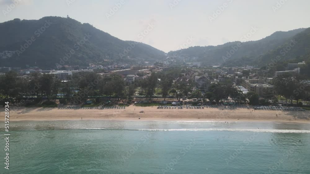The aerial view of scenic Phuket Island in Thailand The aerial view of scenic Phuket Island in Thailand
