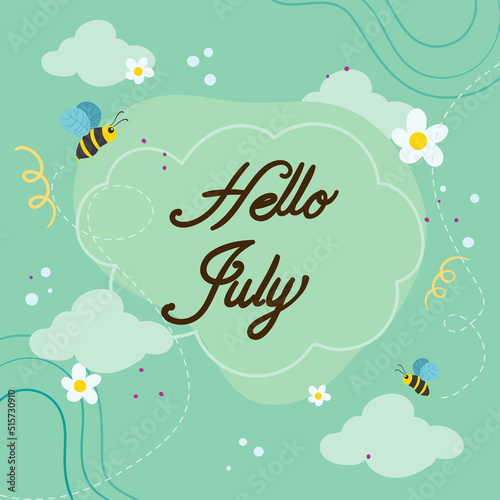 hello july poster
