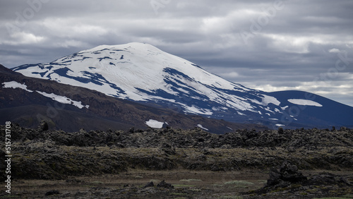The infamous Hekla volcano of South Iceland