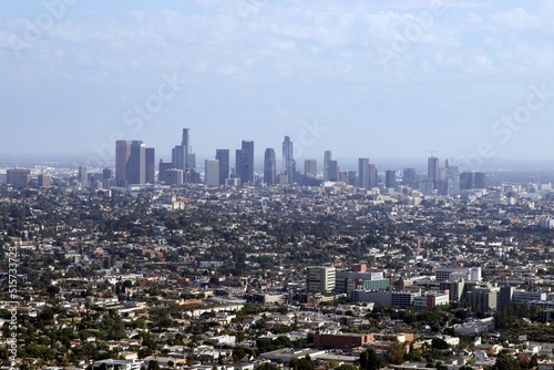 Skyline of downtown Los Angeles © Peter