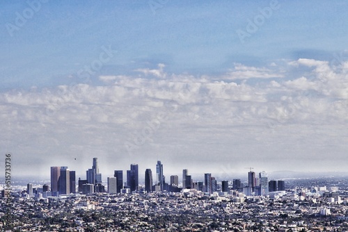 Skyline of downtown Los Angeles