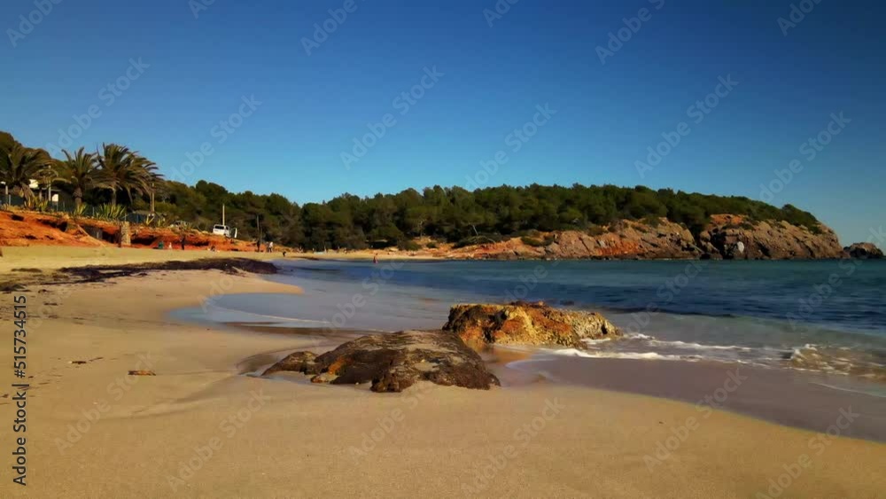 Cala Nova beach in Ibiza, Spain Cala Nova beach in Ibiza, Spain