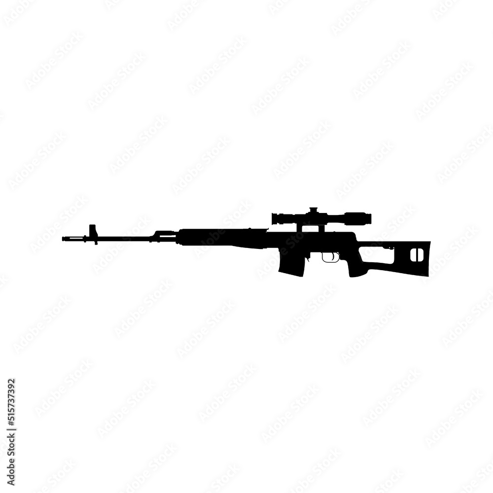 gun weapon vector icon illustration sign 