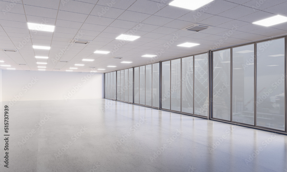 Fototapeta premium Empty office London