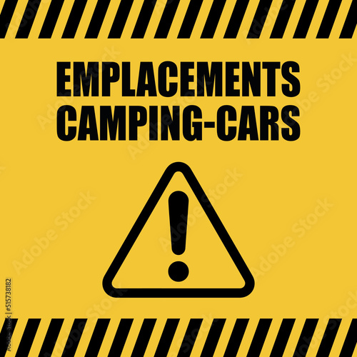 Logo emplacements camping-cars.