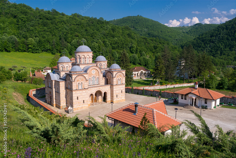 Celije - famous Orthodox monastery near Valjevo, West Serbia