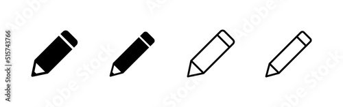Pencil icon vector. pen sign and symbol. edit icon vector