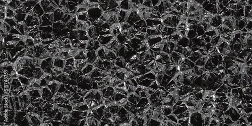 Seamless luxurious rough raw black obsidian mineral rock background texture. Tileable natural dragon stone cave wall repeat pattern. Luxury concept wallpaper backdrop. High resolution 3D rendering.. photo