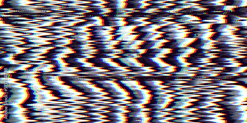Seamless no signal transmission error black and white TV static noise pattern. Tileable television screen or video game pixel glitch or damage background texture. Retro 80s analog grunge graphic..