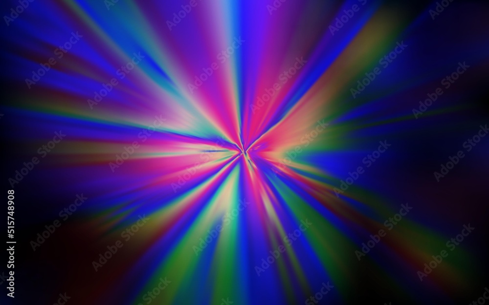 Obraz premium Dark Pink, Blue vector glossy abstract background.