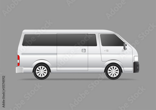 van side view