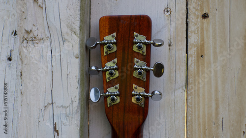 Wallpaper Mural Tuning Keys on a Guitar Torontodigital.ca