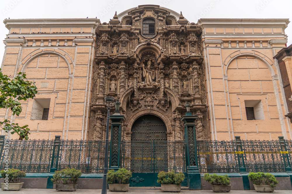 Basilica and Convent of San Agustín (Iglesia de San Agustín) with its