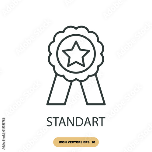 standard icons  symbol vector elements for infographic web