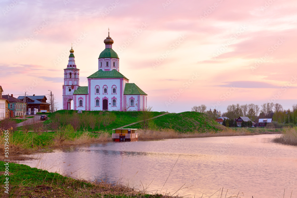 The church on the Kamenka River