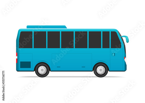 bus side view