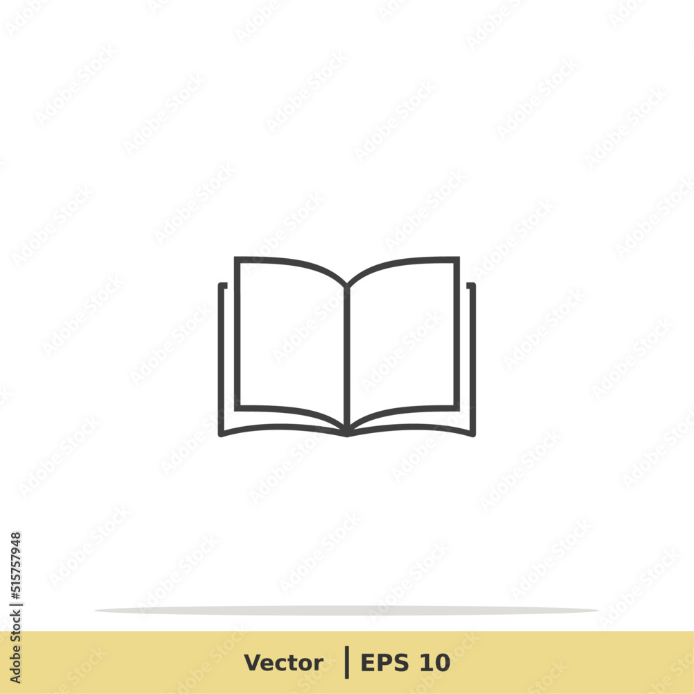 Book Icon. Library Symbol. Design Logo Template. Vector Icon EPS 10 Pixel Perfect Book Icon. Library Symbol. Design Logo Template. Vector Icon EPS 10 Pixel Perfect