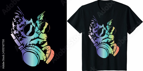 Cat T-Shirt Design