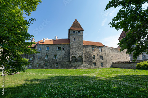 Nunnadetagune torn medieval tower in Tallinn, Estonia