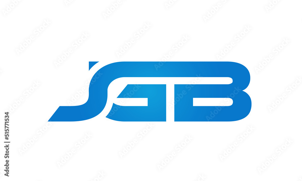 Connected JGB Letters logo Design Linked Chain logo Concept
Connected JGB Letters logo Design Linked Chain logo Concept
