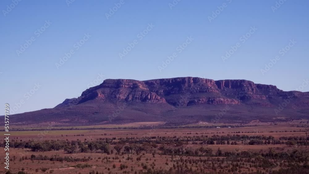 Flinders Rangers view of Rawnsley Bluff from Pugilist Hill 002 Flinders Rangers view of Rawnsley Bluff from Pugilist Hill 002