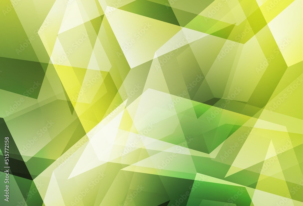 Light Green, Yellow vector abstract mosaic background. Light Green, Yellow vector abstract mosaic background.