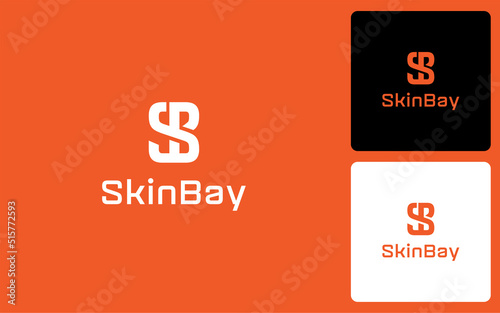 SB Typography modern logo vector