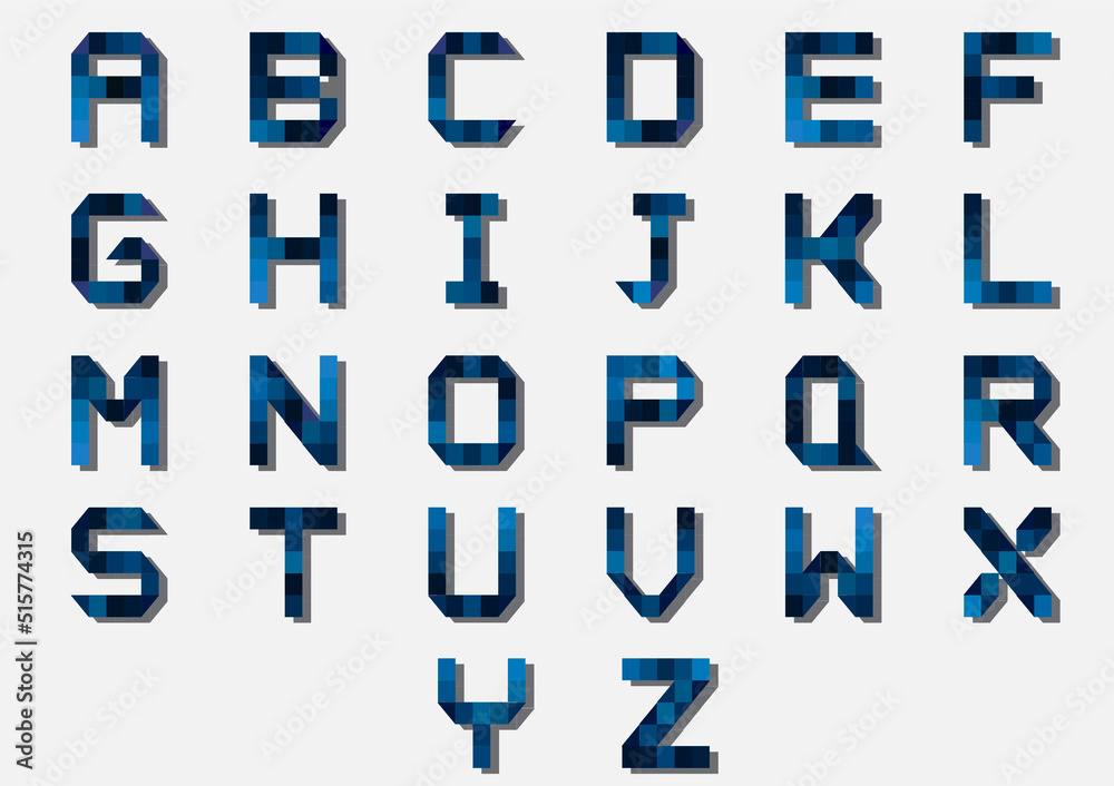 font set, Vector illustration. font set, Vector illustration.
