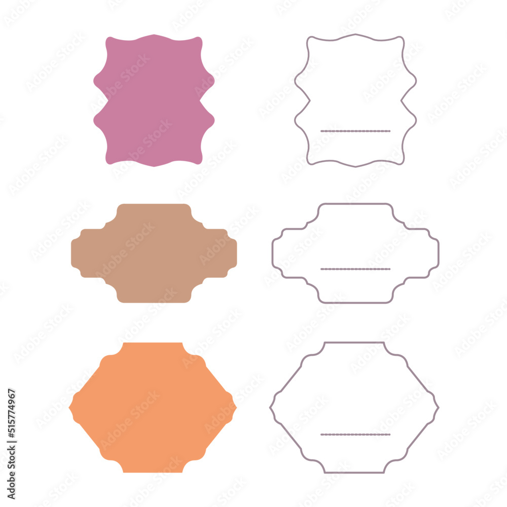 Wedding Luxury Design Symmetry Ornamental Frames, Labels isolated On White Wedding Luxury Design Symmetry Ornamental Frames, Labels isolated On White