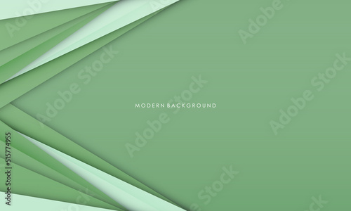Modern abstract green color background
