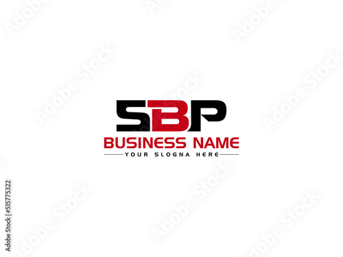 Letter SBP Logo Icon Vector, Creative SB s b p Logo Letter Vector Image With Three Letter Colorful Unique Logo Symbol For Business photo