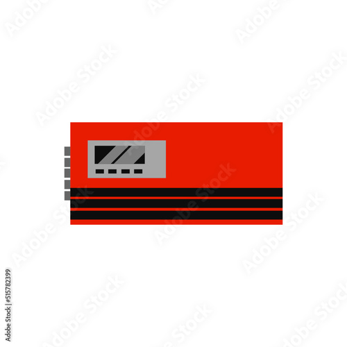 Illustration of an electric inverter tool. 