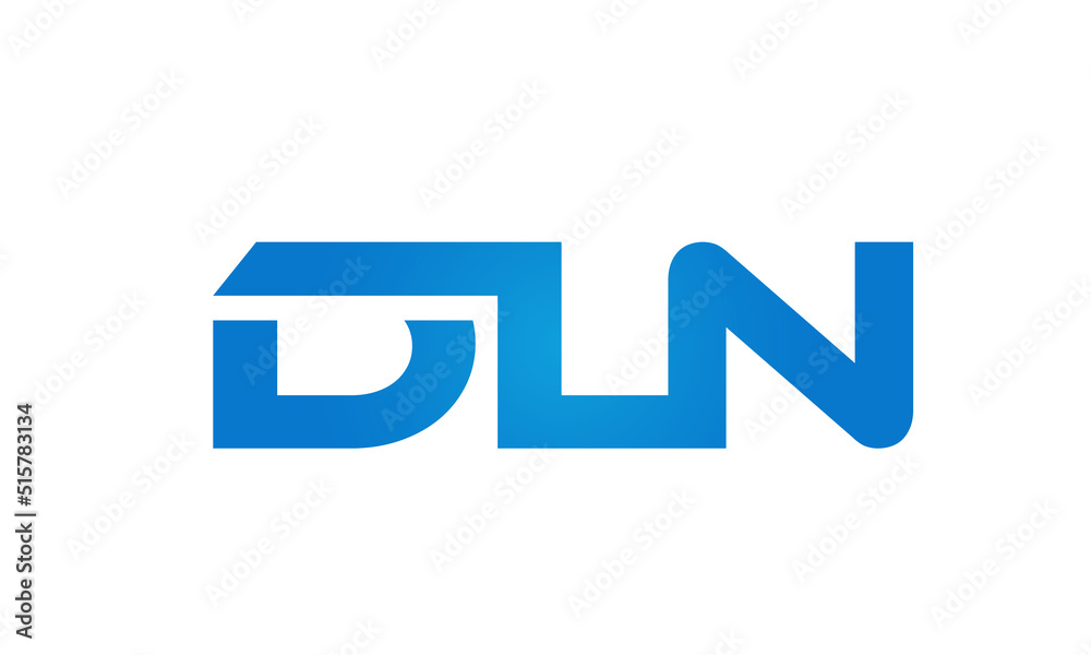 Connected ALN Letters logo Design Linked Chain logo Concept Connected ALN Letters logo Design Linked Chain logo Concept